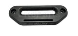 Factor 55 00216-06 lighted hawse fairlead in gun metal gray, LED winch light for synthetic rope, 254mm (10 in) bolt spacing