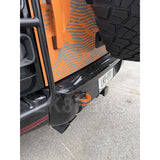 Rubber recovery loop cover kit for Defender L663, sold as a pair in orange or black, protects rear recovery points.