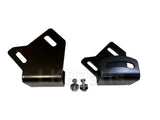 LK8D5DITCH Lucky8 ditch light bracket kit mounted on a Land Rover Discovery 5 L462 with a Baja Designs pod