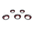 LK8-D4-CHROME LR4 RRS 5pc Satin Chrome Control Knob Kit