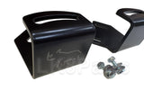 LK8D5DITCH Lucky8 ditch light bracket kit mounted on a Land Rover Discovery 5 L462 with a Baja Designs pod