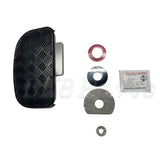 Rear step kit TOW870-CHQ with chequer plate top for Land Rover Defender L663