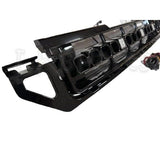 Octa Style Front Grille with 3 Amber LED Lights for Land Rover Defender L663