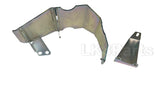 Terrafirma zinc plated steel rear differential guard TF854 for the Land Rover Defender 110 and 130 Wolf rear axle
