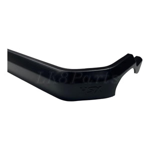 4x Side Step Covers – Smooth Finish, Matt Black