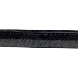 4x Chequer Plate Side Step Covers – Gloss Black 110 / 130