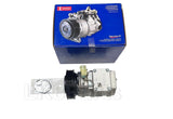 OEM air conditioning compressor assembly BTR5750 for Land Rover Defender, Discovery 1 and Range Rover Classic V8 EFI
