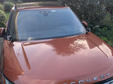 LK8D5DITCH Lucky8 ditch light bracket kit mounted on a Land Rover Discovery 5 L462 with a Baja Designs pod