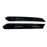Gloss black A-pillar trim kit LR161347 LR161348 for Land Rover Defender L663 2020-present windshield pillar replacements