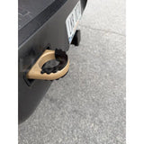 Rubber recovery loop cover kit for Defender L663, sold as a pair in orange or black, protects rear recovery points.