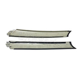 Gloss black A-pillar trim kit LR161347 LR161348 for Land Rover Defender L663 2020-present windshield pillar replacements