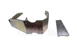 Terrafirma zinc plated steel rear differential guard TF854 for the Land Rover Defender 110 and 130 Wolf rear axle