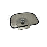 Rear step kit TOW870-CHQ with chequer plate top for Land Rover Defender L663