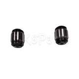 Complete rear control arm kit for LR3, LR4, and Range Rover Sport L320 – includes arms, bushings, hardware, and brake lines.