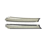 Gloss black A-pillar trim kit LR161347 LR161348 for Land Rover Defender L663 2020-present windshield pillar replacements