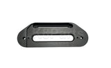 Factor 55 00216-06 lighted hawse fairlead in gun metal gray, LED winch light for synthetic rope, 254mm (10 in) bolt spacing