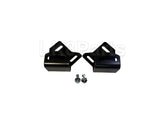 LK8D5DITCH Lucky8 ditch light bracket kit mounted on a Land Rover Discovery 5 L462 with a Baja Designs pod