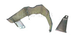 Terrafirma zinc plated steel rear differential guard TF854 for the Land Rover Defender 110 and 130 Wolf rear axle