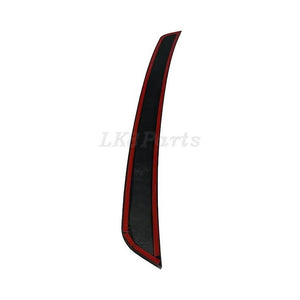 Bumper Scuff Plate with a 4-Bar Pattern