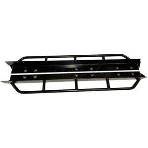 Lucky 8 CFE Rock Sliders for LR3 & LR4. 3/16" U.S. steel, mounts to rocker panels, bolt-on, USA-made. Reinforced body protection for serious off-road use.