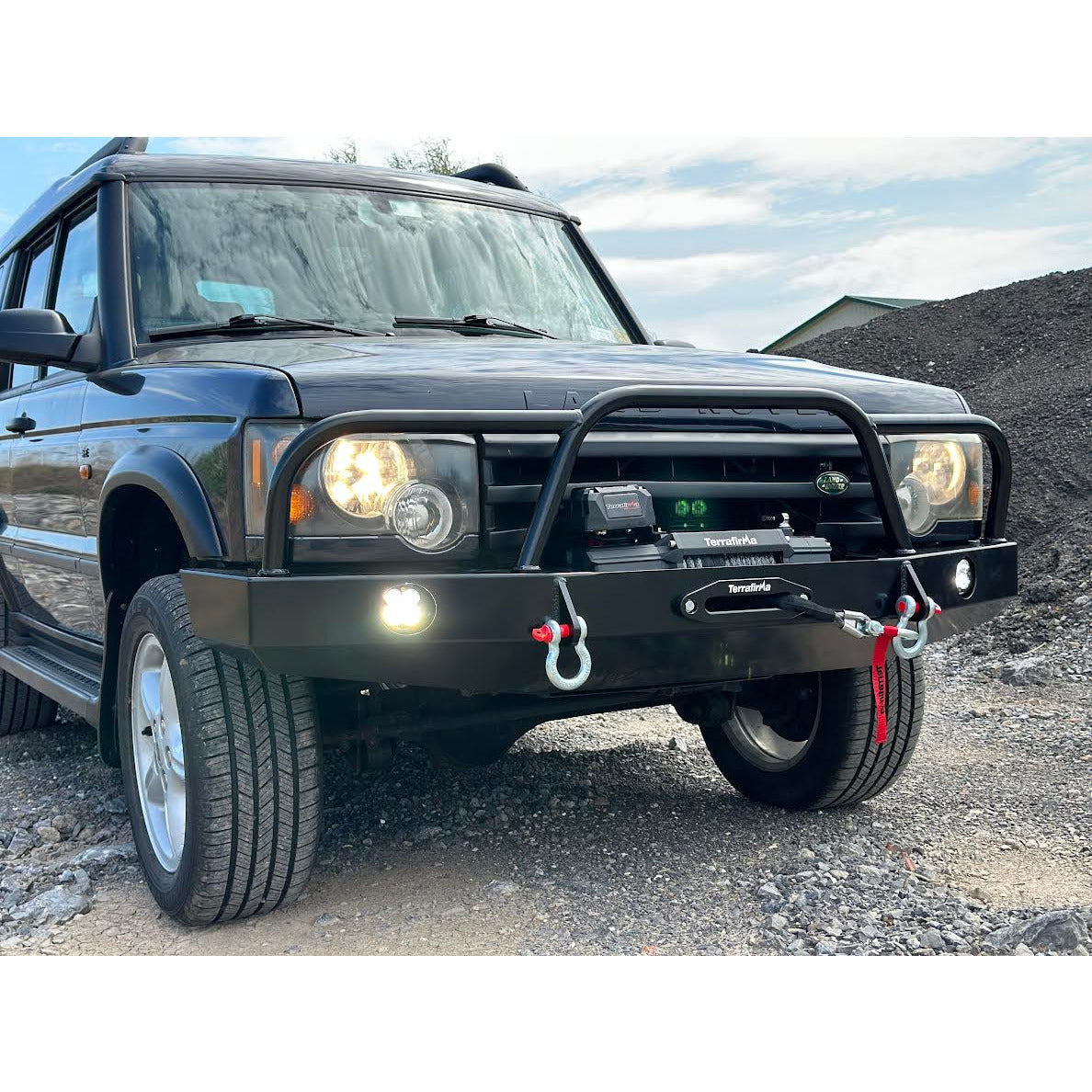 LUCKY 8 DISCOVERY 2 FRONT HD STEEL BUMPER – Lucky8 Off Road