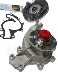 Addicted Motors cooling kit for the Rover V8 with FlowKooler thermostat and water pump and Hayden severe duty fan clutch