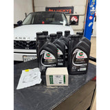 OEM Ingenium 2.0L I4 petrol/gas oil change kit with Castrol EDGE, OEM filter, drain plug