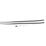Black roof cross bars set for Land Rover Discovery 5 (L462) – fits factory rails