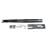 Black roof rails kit VPLRR0155 for Land Rover Discovery V L462, includes hardware