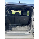 Molded plastic underfloor storage kit for Defender 110 L663, replaces factory foam, jack storage included.