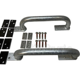 Galvanized Series II/IIA/III Rear Crossmember Grab Handle Kit