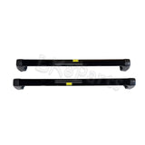 Black roof cross bars set for Land Rover Discovery 5 (L462) – fits factory rails
