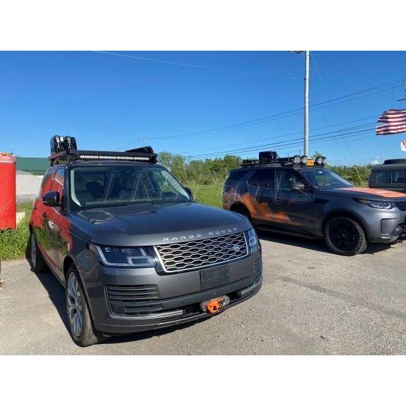Factory Style Black Roof Rack & Cross Bar Set For Land Rover Range Rover HSE (2002-2012) – VAP-autoparts Aluminum Rails