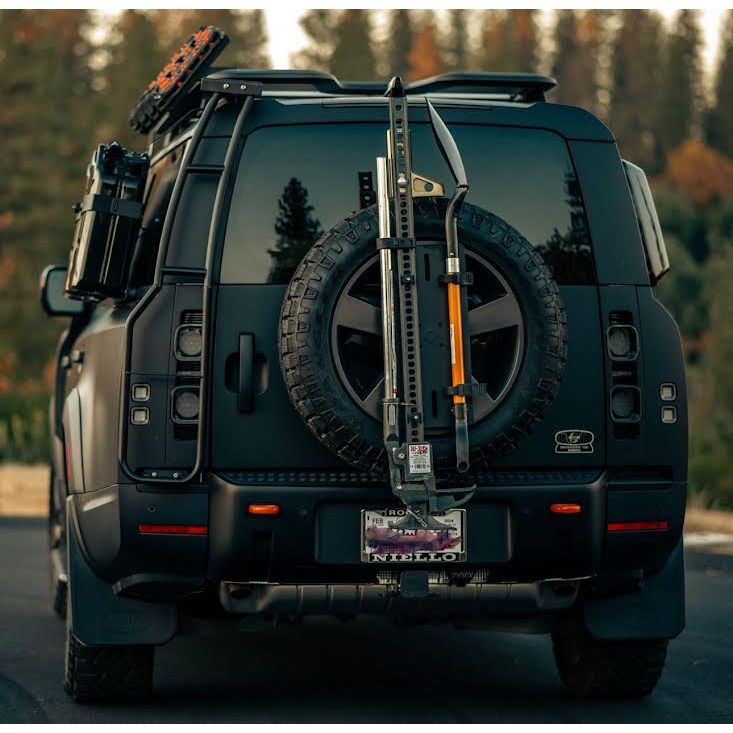 Spare Tire Utility Tool Carrier - Fits D2/LR3/LR4/DEF L663 – Lucky8 Off ...