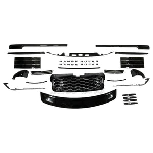 Gloss Black Trim Upgrade Kit - Includes Updated Grille