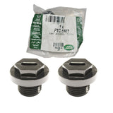 differential oil level plug Discovery 2 front rear axle service