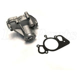 Water pump 4575902 for LR3 and Range Rover 4.4L V8 and 4.2L supercharged engines with gasket included.