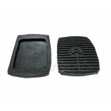 BRAKE & CLUTCH RUBBER PEDAL PAD SET