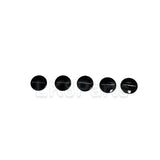 605123545 Silver Script Wheel Center Caps Genuine Set of 5 fits Defender L663