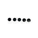 605123545 Silver Script Wheel Center Caps Genuine Set of 5 fits Defender L663