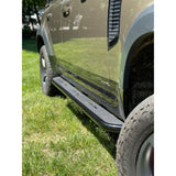 Proud Rhino Defender 90/110/130 Rock Slider Step Inserts - Black Textured Finish