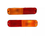 AMR3989 AMR3990 Rear Bumper Lamps LH and RH Set fits Freelander