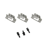 Front Wind Shield A Pillar Trim Clips Set of 3