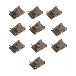 FRONT SIDE BUMPER BRACKET U-NUT SET x10