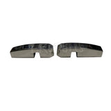 Stainless Steel and Polished Windscreen Brackets Pair