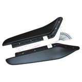 DA1194 Pair of Rear Wheel Dirt Mud D-Fenders Mudflap Spoilers fits Defender