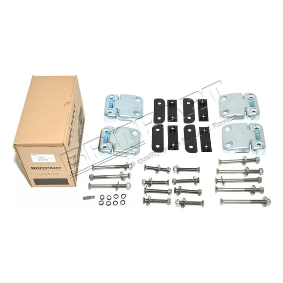 2nd Row Rear Doors Hinges & Bolts Complete Kit