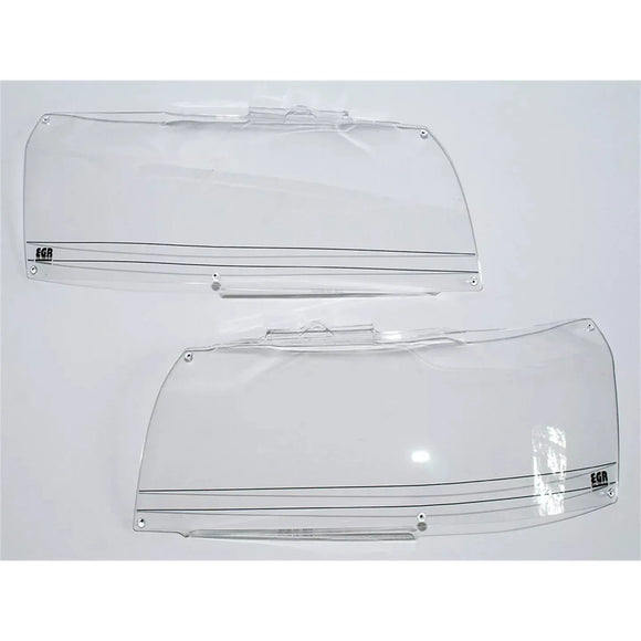 Front Clear Acrylic Headlamp Guards Protectors