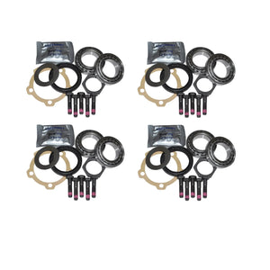 Complete SET Front and Rear Wheel Hub Bearing Kit