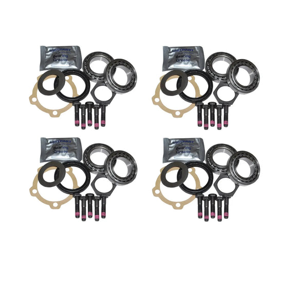 Complete SET Front and Rear Wheel Hub Bearing Kit